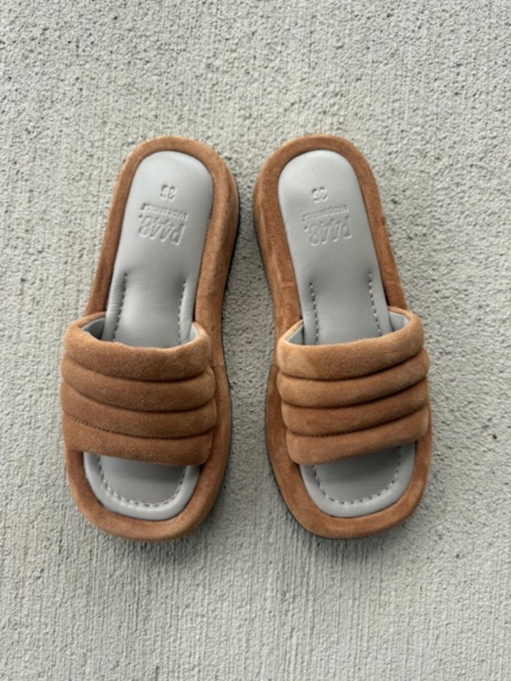 P448 Women's Fergie Cognac Sandals EU 36 - Picture 5 of 7